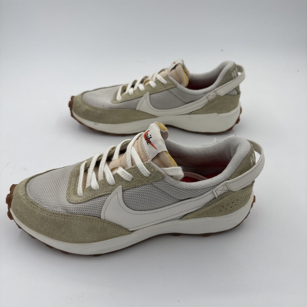 Nike Waffle Debut Vintage Light Bone Sail DX2931-001 Women 9 Retro Running Shoes - Picture 3 of 6